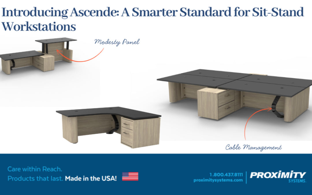 Introducing Ascende: A Smarter Standard for Sit-Stand Workstations